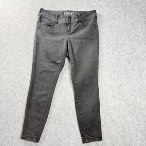 Torrid Jegging Jeans Womens 14R Super Soft Black Denim 3 Button Fly